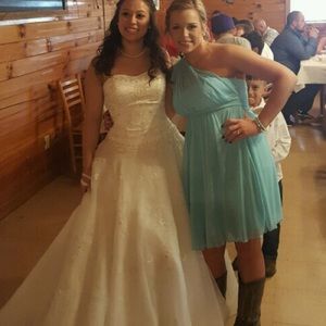 👗 David’s Bridal bridesmaid dress LIKE NEW